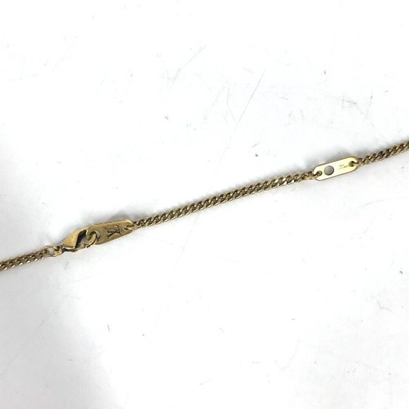 LOUIS VUITTON M68903 coral motif LV initial coral Accessories chain Necklace - Picture 8 of 16